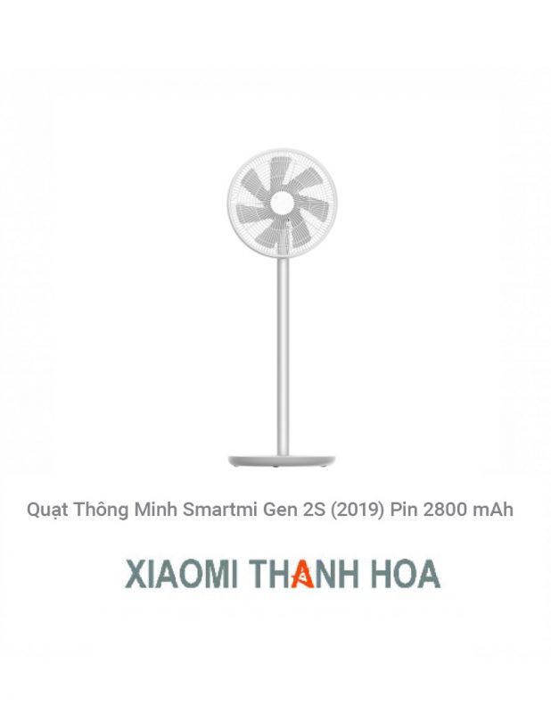 Quạt Thông Minh Smartmi Gen 2S (2019) Pin 2800 MAh