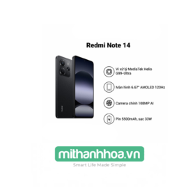 Điện Thoại Xiaomi Redmi Note 14 4G – Hàng Chính Hãng DGW