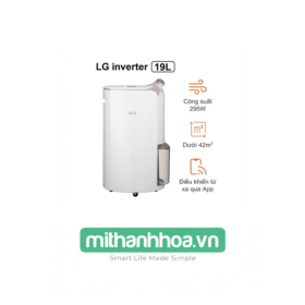 Máy Hút Ẩm LG Dual Inverter 19L Màu Trắng MD19GQGE0.ABAE – Hàng Chính Hãng