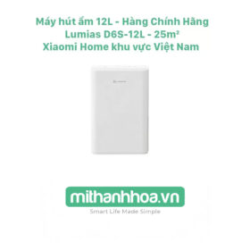Máy Hút Ẩm 12L Lumias D6S-12L – 25m²