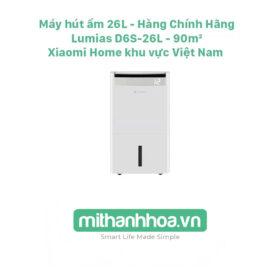Máy Hút Ẩm 26L Lumias D6S-26L – 90m²