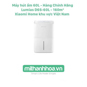 Máy Hút Ẩm 60L Lumias D6S-60L – 160m²