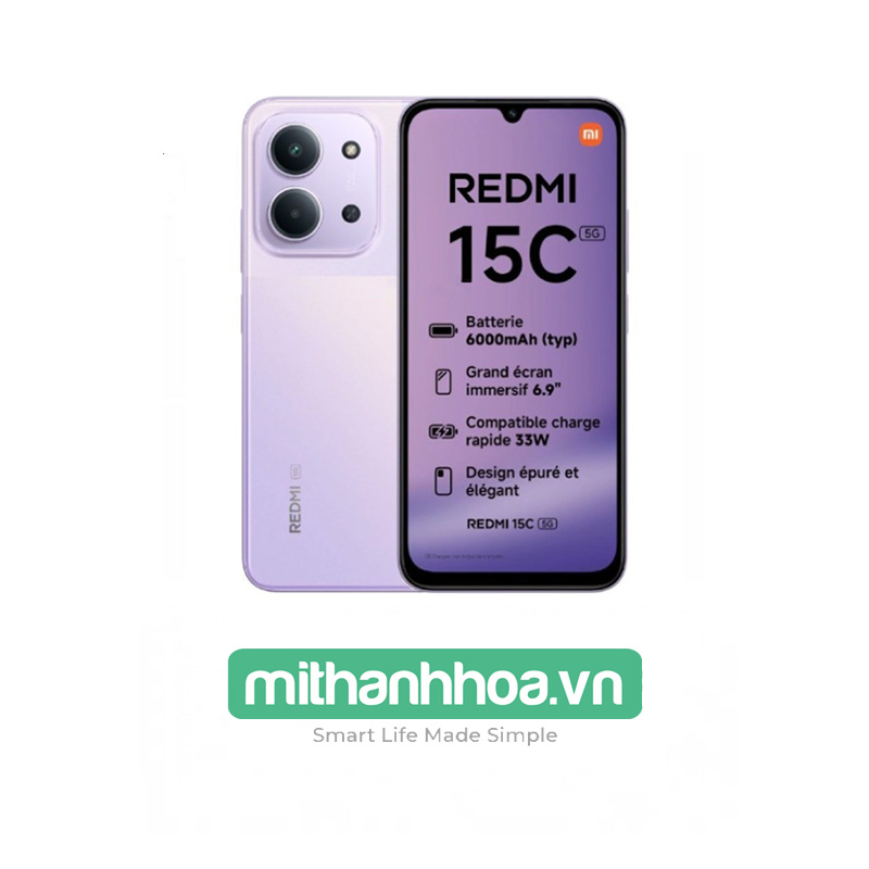 Điện Thoại Xiaomi Redmi 15C – Hàng Chính Hãng