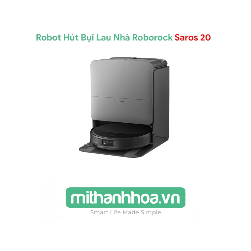 Robot Hút Bụi Lau Nhà Roborock Saros 20 Model 2026 – Bản Quốc Tế