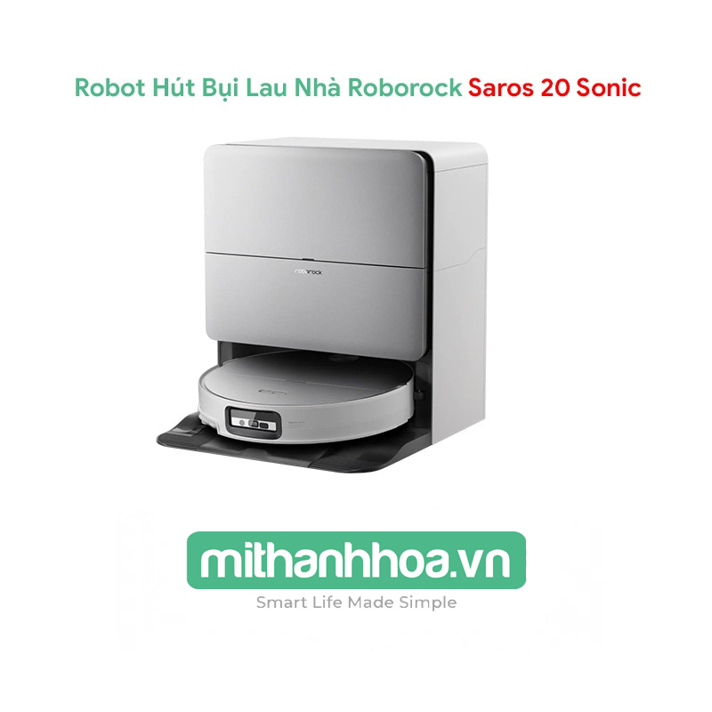Robot Hút Bụi Lau Nhà Roborock Saros 20 Sonic Model 2026 – Bản Quốc Tế