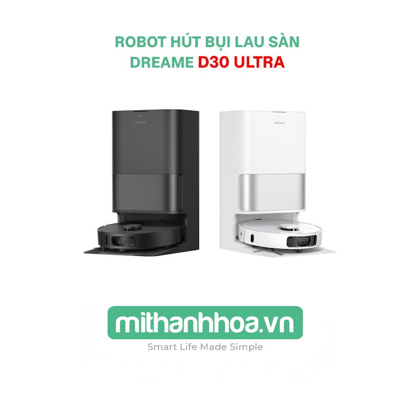 Robot Hút Bụi Lau Sàn Dreame D30 Ultra
