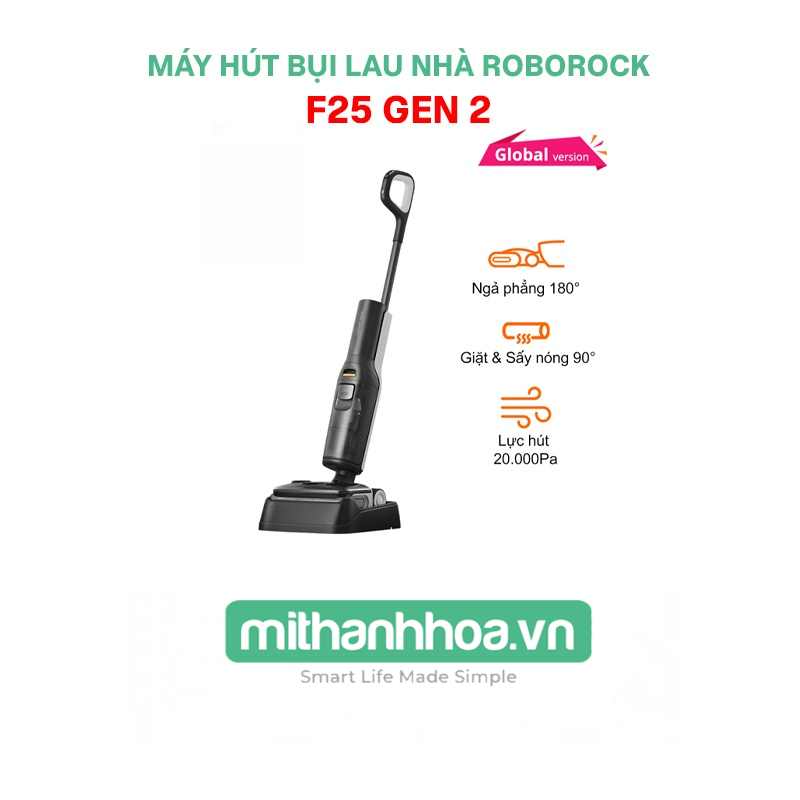 Máy hút bụi lau nhà Roborock F25 Gen 2 – Bản Quốc Tế