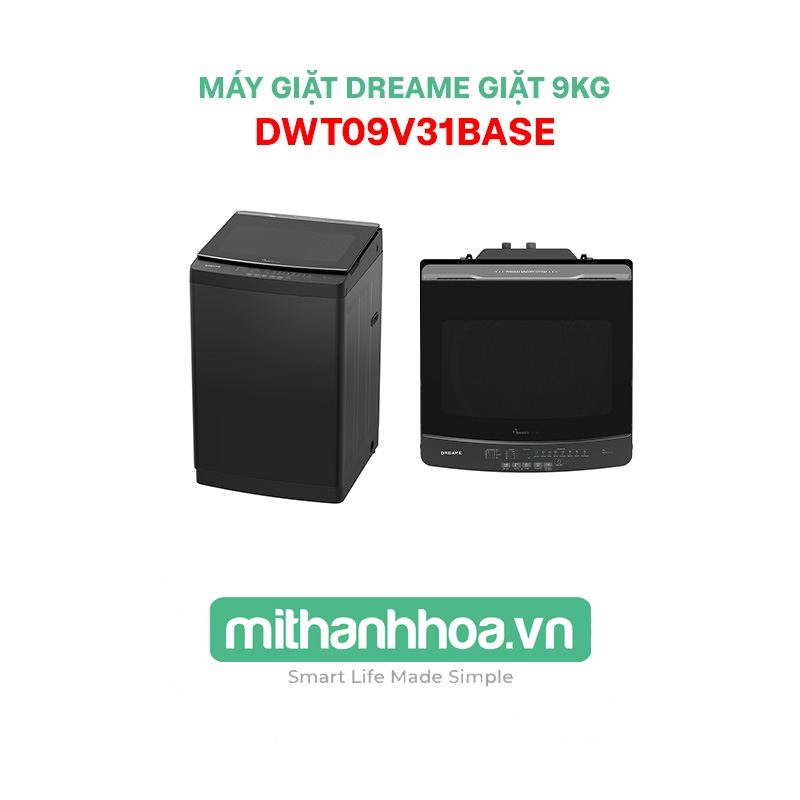 Máy Giặt Dreame Giặt 9KG DWT09V31BASE