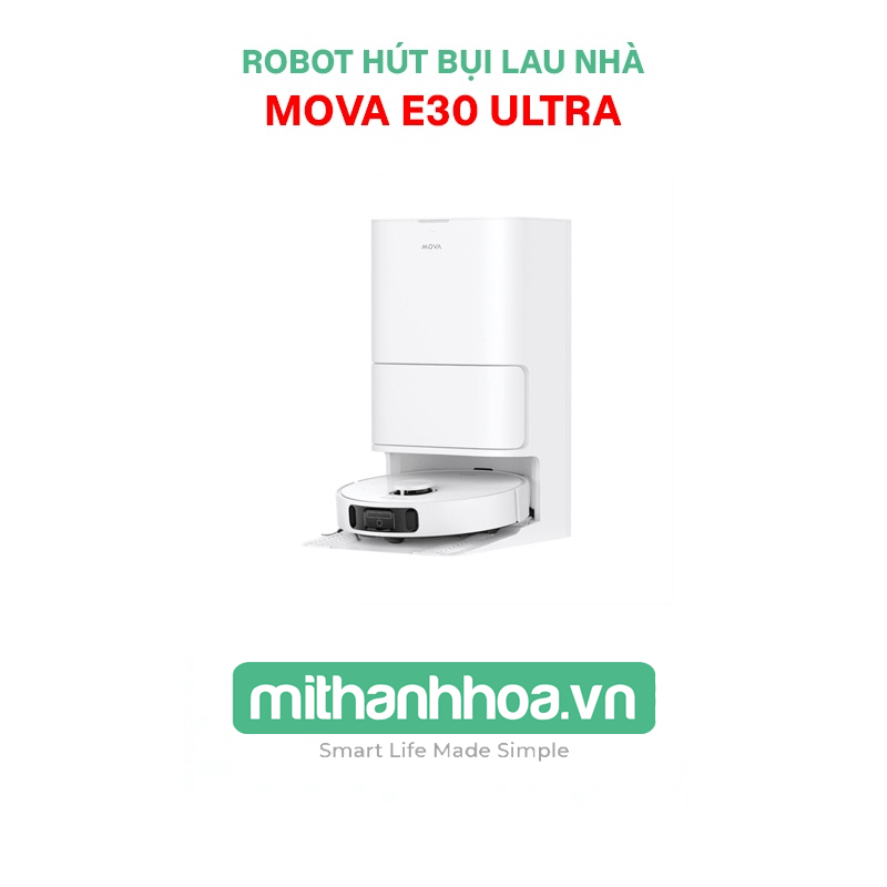 Robot Hút Bụi Lau Sàn Chuyên Dụng Dreame Mova E30 Ultra