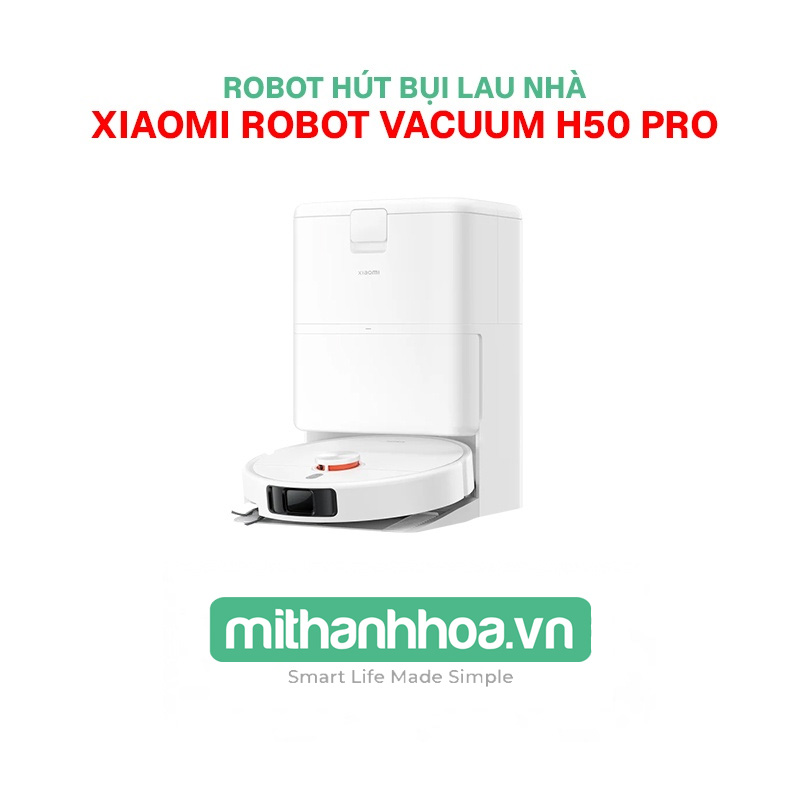 Robot Hút Bụi Lau Nhà Xiaomi Robot Vacuum H50 Pro – Bản Quốc Tế