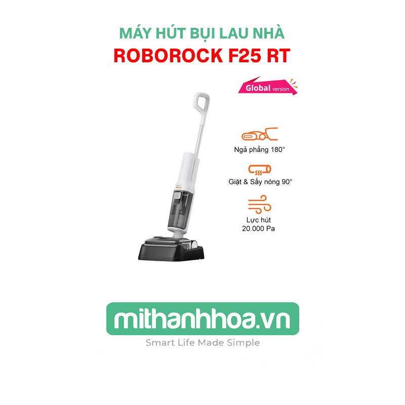 Máy hút bụi lau nhà Roborock F25 RT Gen 2 – Bản Quốc Tế